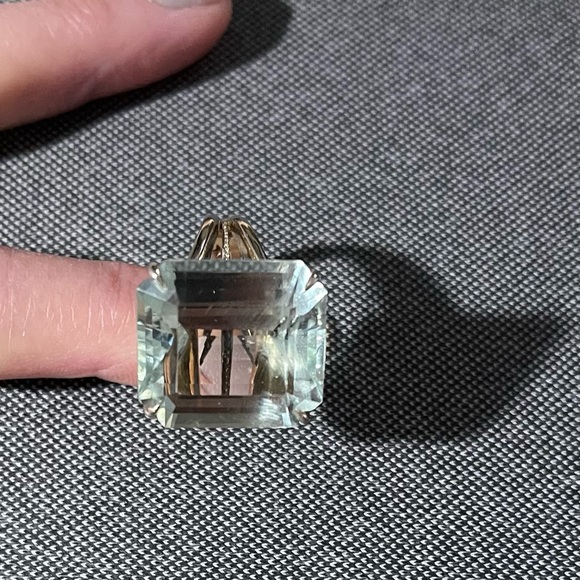 H. Stern Star Collection, 18K Rose Gold, Diamonds, Green Prasiolite Quartz! - Picture 2 of 12